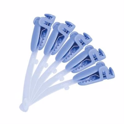 Porta Gafete Celica Co-Cl301-Be Tipo Caiman Material Plástico, Pvc Color Azul Transparente 10 Pieza(S)