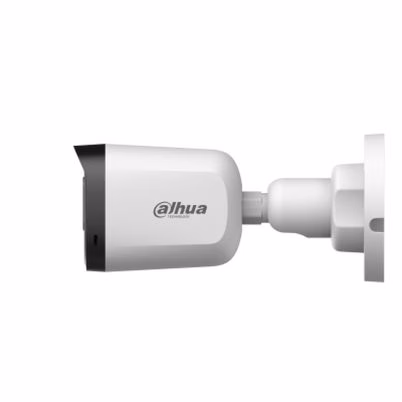 Cámara de Seguridad IP Bala Dahua HAC-B1A21N en Color Blanco con Resolución 2MP Full HD y Visión Nocturna de 30 Metros