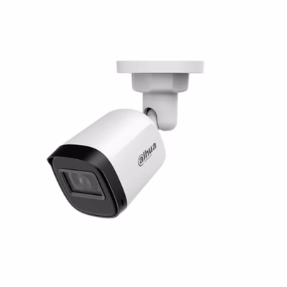 Cámara de Seguridad IP Bala Dahua Technology DH-HAC-B1A21N en Color Blanco con Resolución 2MP Full HD y Visión Nocturna IR