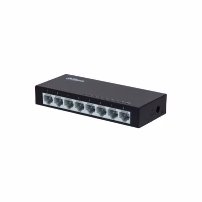 Switch No Administrado Dahua PFS3008-8ET-V2 con 8 Puertos Fast Ethernet para Redes Empresariales
