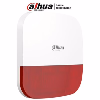 Sirena Autónoma Dahua Dhi-Ara13-W2 12 Vcc 420 Ma 110 Db Inalámbrica Bidireccional Policarbonato Blanco
