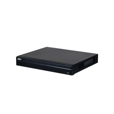 Nvr/Dahua/Dhi-Nvr4232-16p-4ks3/8 Mp/ 4k /32 Canales Ip / 16 Puertos Poe/ Rendimiento De 160 Mbps/ Smart H.265/ 2 Bahas De Disco Duro/ 42 Es De Alarma/ Soporta Cmaras Wizsense/ 2 Canales Smd Plus