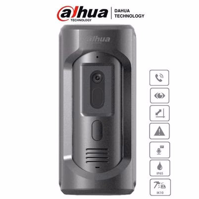 Dahua Technology Dhi-Vto2101e-P-S2 Sistema De Intercomunicación De Video 2 Mp Negro