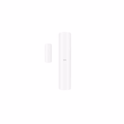 Contacto Magnetico Inalambrico Hikvision Ds-Pdmc-Eg2-Wb + 2 Zonas Para Agregar Sensores Cableados / 3 En 1 / Soporta 2 Zonas Cableadas