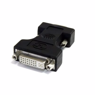 Startech.Com Adaptador Conversor Dvi-I A Vga - Dvi-I Hembra - Hd15 Macho - Negro