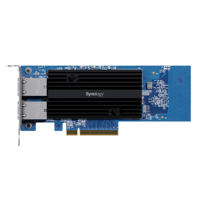 Tarjeta De Red Synology E10g30-T2 De 2 Puerto Ethernet 10 Gbe De Alta Velocidad, Pcie 3.0 X8 Para Nas. Ver Modelos Compatibles