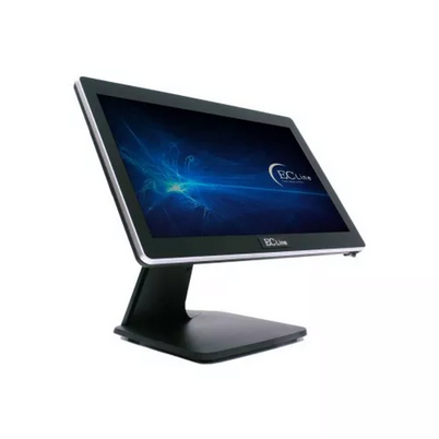 Terminal Punto de Venta EC LINE EC-VP-3100 de 15.6 Pulgadas con Pantalla Táctil Capacitiva, Intel Celeron J6412 y 8GB RAM para Negocios