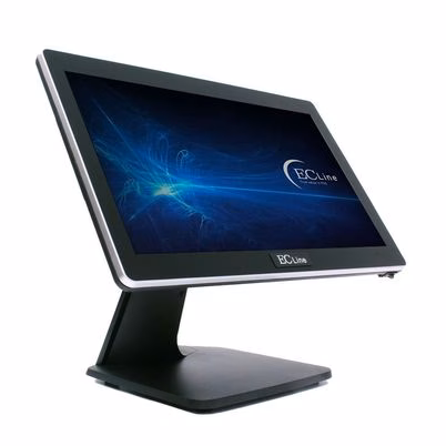 Monitor Pos Ec Line Ec-Vp-3100-Ts (15.6") Tipo De Panel Tft Resolución (1920x1080) Pixeles Tiempo De Respuesta 8ms Interfaz Vga Hdmi Full Hd Color Del Producto Negro