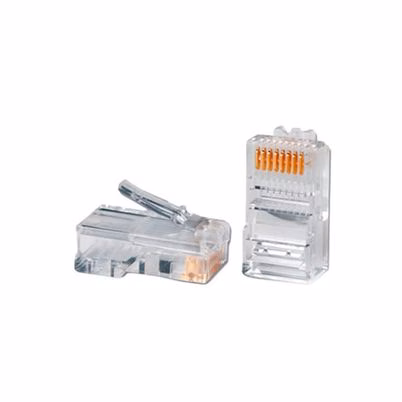 Conector Modular Enson Ens-Plcat5e Genero Macho Conector Rj-45 Cat5e U/Utp (Utp) Paquete Con 100 Piezas Material Abs Color Transparente