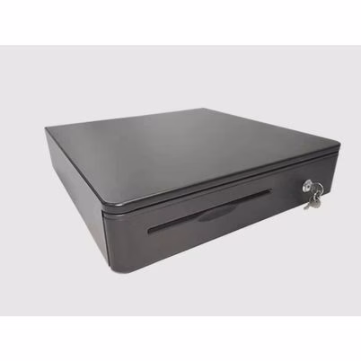 Cajón De Dinero Evotec Ev-3003 Numero De Compartimientos 5 Compartimientos Para Billetes + 8 Compartimientos Para Monedas Interfaz Rj-11 Material Acero Inoxidable, Platico Color Del Producto Negro