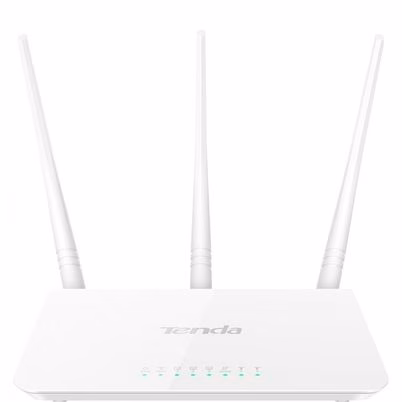 Router Tenda Fast Ethernet F3, Inalámbrico, 300 Mbit/S, 2.4ghz, 3 Antenas De 5dbi