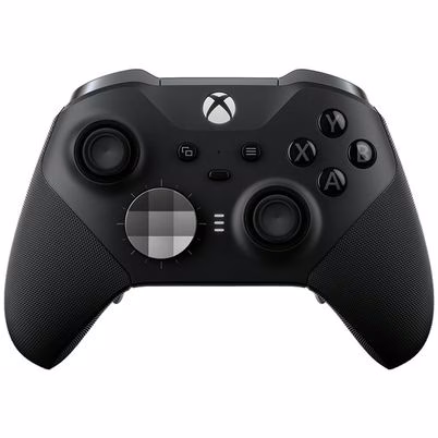 Control Microsoft Xbox Black Elite Series 2 con Conectividad Inalámbrica y USB-C para PC y Consolas
