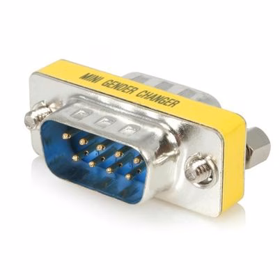 Startech.Com Cambiador De Género Db9 Serie Slimline - M/M