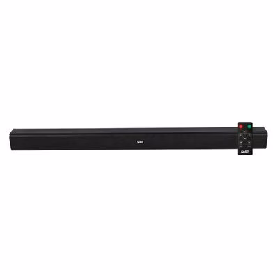 Barra De Sonido Ghia Gsb-012 20w 2.0 Canales Inalámbrico Bluetooth 5.0 50/60 Hz Indicadores Led Negro