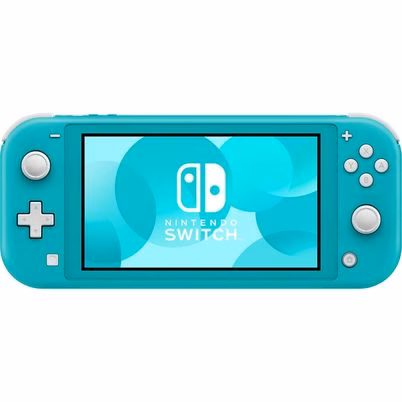 Consola De Video Juegos Nintendo Switch Lite Hdh-S-Bazaa (5.5") Resolución (1280x720) Nvidia Tegra 768 Mhz 32gb Almacenamiento Interno Batería 3570 Mah Color Azul Turquesa