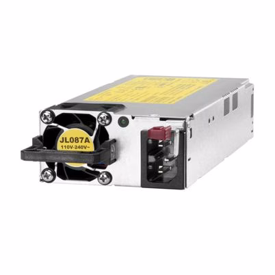 Unidad De Fuente De Poder Hpe Jl087a 1050w Compatibilidad Con Aruba 3810 Color Metálico