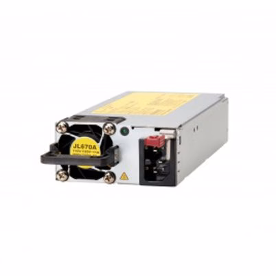 Unidad De Fuente De Poder Hpe Aruba Networking Jl670a Potencia De Total 1600w Voltaje De Entrada Ac De 240v Color Gris