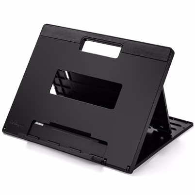 Soporte para Ordenador Portátil Kensington K50422WW de 17 Pulgadas Color Negro con Superficie Antideslizante y Diseño Plegable Ajustable