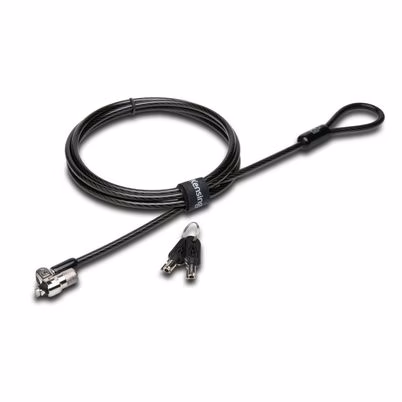 Cable Antirrobo Kensington Microsaver 2.0 Candado Con Llave Carbono, Acero Negro