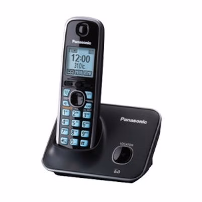 Teléfono IP Panasonic KX-TG4111ME: Sistema DECT Inalámbrico con Pantalla LCD y Caller ID