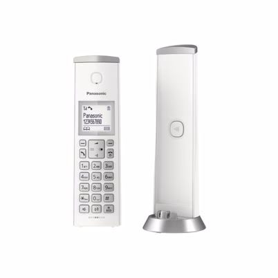 Teléfono Ip Panasonic Kx-Tgk210w Lcd Resolución (103 X 65) Wifi Blanco
