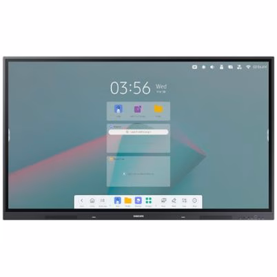 Pantalla Interactiva Samsung Lh65wadwlgcxza (65") Resolución De La Pantalla (3840x2160) Pixeles Tiempo De Respuesta 8 Ms Interfaz Hdmi, Displayports 4k Ultra Hd Sistema Operativo Android 13 Color Gris