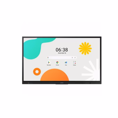 Monitor Interactivo Samsung Wa86f Lh86wafwlgcxzx (86") Panel Ips Resolución (3840x2160) Pixeles Tiempo De Respuesta 8 Ms Interfaz Hdmi, Displayport Smart Tv 4k Ultra Hd Sistema Operativo Android Color Negro