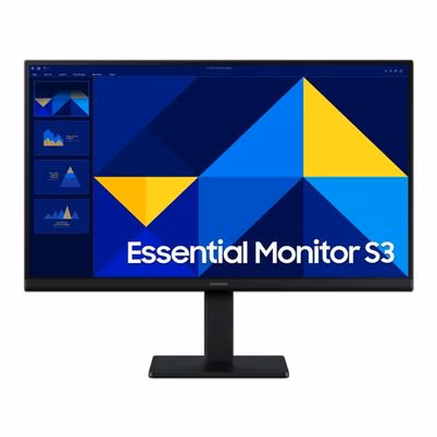 Monitor Samsung Essential S3 Ls22d300galxzx (22") Panel Ips Resolución Máxima De La Pantalla (1920x1080) Pixeles Tiempo De Respuesta 5ms Interfaz Displayports Hdmi Fhd Color Negro