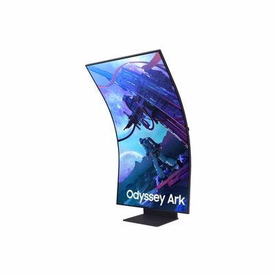 Monitor Curvo Gamer Samsung Odyssey Ark 1000r Ls55cg970nlxzx (55") Panel Oled Resolución (3840x2160) Pixeles Tiempo De Respuesta 1ms Interfaz Hdmi, Displayport Tipo De Hd 4k Ultra Hd Color Negro