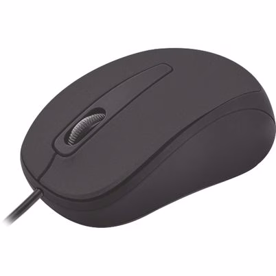 Mouse Quaroni Maq02n Óptico 1200 Dpi Alámbrico Usb A Negro