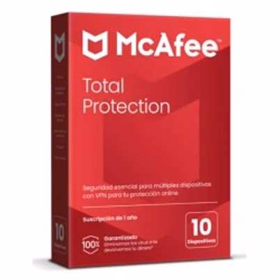 Mcafee Antivirus, 10 Dispositivos, Windows/Mac
