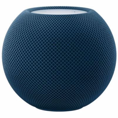 Asistente Virtual Apple Mini Home Pod Mj2c3cl/A Micrófono Integrado Con 4 Micrófonos Conectividad Inalámbrico-Bluetooth 5.0 Color Del Producto Azul