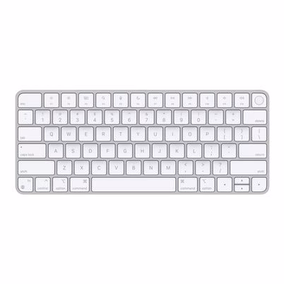 Teclado Apple Magic Keyboard Mk293ll/A Inalambrico Bluetooth/Usb Blanco Plata, Blanco