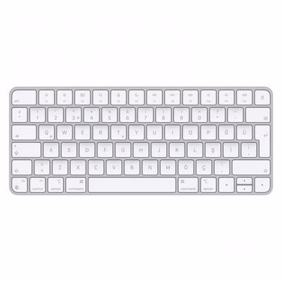 Teclado Apple Magic Inalámbrico Usb + Bluetooth Español Aluminio, Blanco