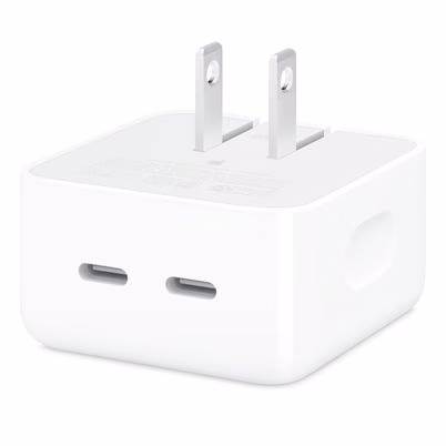 Cargador De Dispositivo Móvil Apple Mnwm3am/A 35w 2 Puertos Blanco