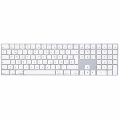 Teclado Apple Magic Inalambrico Bluetooth Blanco