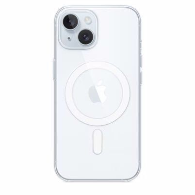 Funda Para Teléfono Apple Mt1q3zm/A (6.1") Material Policarbonato, Silicona Resistente A Rayones Compatibilidad Con Iphone 15 Color Del Producto Transparente