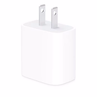 Adaptador de Corriente Apple MWVV3AM/A 20W USB-C con Carga Rápida