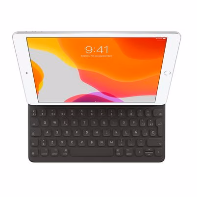Teclado Apple Mx3l2e/A Inalámbrico Bluetooth Smart Connector Negro