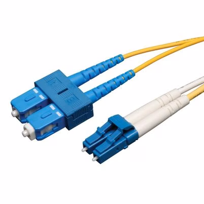 Cable De Fibra Óptica Tripp Lite N366-03m Macho/Macho Lc/Sc Ofnr Pvc Amarillo