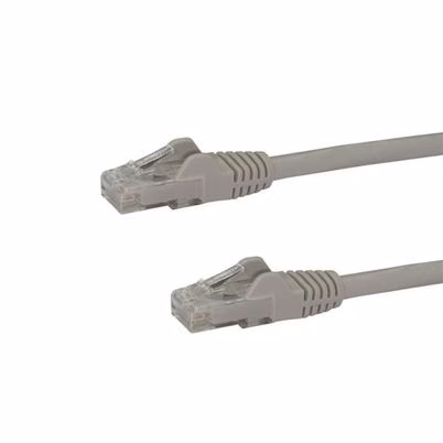 Startech.Com Cable De 10m Gris De Red Gigabit Cat6 Ethernet Rj45 Sin Enganche - Snagless