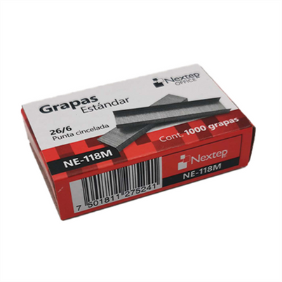Grapas Estándar Nextep NE-118M: Engrapado Profesional hasta 25 Hojas