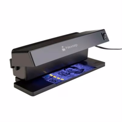 Detector De Billertes Falsos Nextep Ne-205 6w Luz Ultravioleta Negro