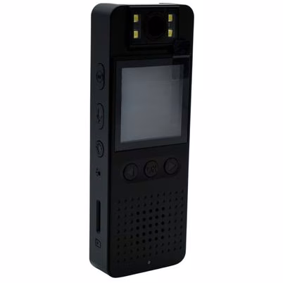 Cámara Corporal Ovaltech Ov-Bcam 2mp Resolución (1920x1080) Pixeles Conectividad Alámbrica Velocidad De Cuadro 25 Pps Capacidad De Batería 1400 Mah Material Metal Plástico Color Del Producto Negro