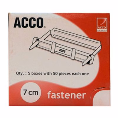 Broche Para Archivo Acco P1570 N#7 Capacidad 220 Hoja(S) Aluminio Plata 50 Pieza(S)