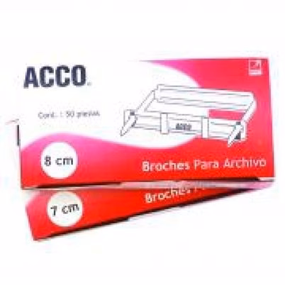 Broche Acco P1580 Para Encuadernación De 300 Hojas Con 50 Piezas Resistentes