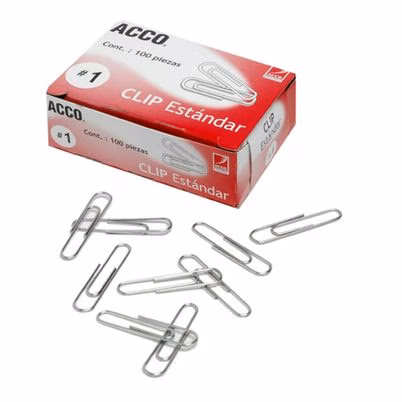 Sujetapapel Acco P1650 Acero Cromo 100 Pieza(S)