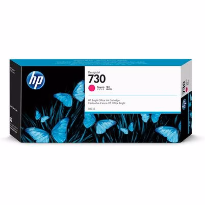 Cartucho de Tinta HP DesignJet 730 Magenta 300ml - Solución Original para Impresión Profesional