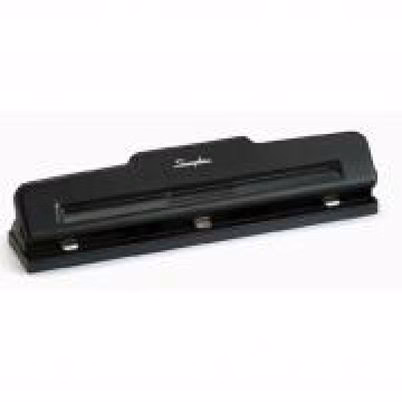 Perforadora De Papel Acco P5416 De 3 Orificios Capacidad 10 Hojas Color Negro