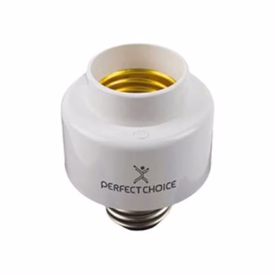 Base Inteligente Para Foco Perfect Choice 100w 50/60 Hz Inalámbrico Blanco